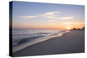 Sunset, Madaket Beach, Nantucket, Massachusetts, USA-Lisa S^ Engelbrecht-Stretched Canvas