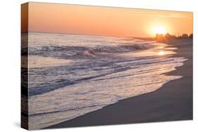 Sunset, Madaket Beach, Nantucket, Massachusetts, USA-Lisa S. Engelbrecht-Stretched Canvas