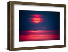 Sunset, Marble Island, Nunavut Island, Canada-Paul Souders-Framed Photographic Print