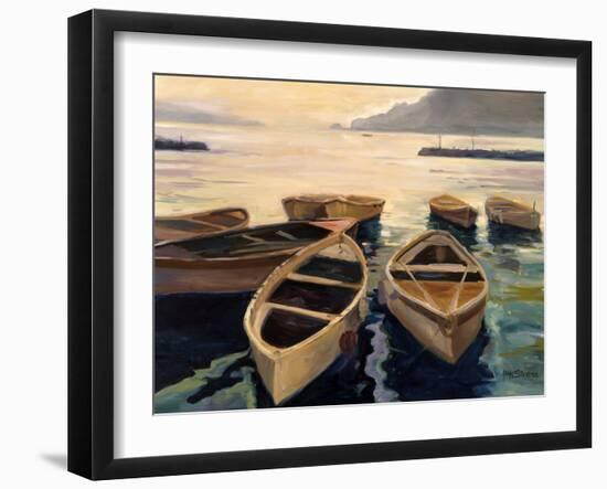 Sunset Marina-Allayn Stevens-Framed Art Print