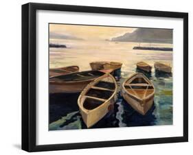 Sunset Marina-Allayn Stevens-Framed Art Print