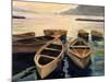 Sunset Marina-Allayn Stevens-Mounted Art Print