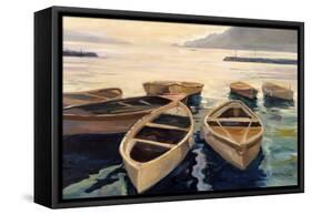 Sunset Marina-Stevens Allayn-Framed Stretched Canvas