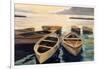 Sunset Marina-Stevens Allayn-Framed Art Print