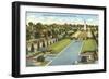 Sunset Memorial Park, St. Paul, Minnesota-null-Framed Art Print