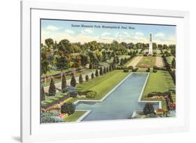 Sunset Memorial Park, St. Paul, Minnesota-null-Framed Premium Giclee Print