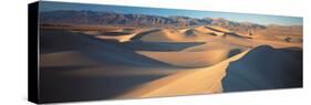 Sunset Mesquite Flat Dunes Death Valley National Park Ca USA-null-Stretched Canvas