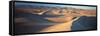 Sunset Mesquite Flat Dunes Death Valley National Park Ca USA-null-Framed Stretched Canvas