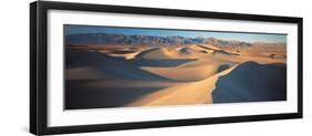 Sunset Mesquite Flat Dunes Death Valley National Park Ca USA-null-Framed Photographic Print