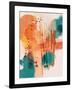 Sunset Moon 01-Ishita Banerjee-Framed Art Print