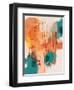 Sunset Moon 01-Ishita Banerjee-Framed Art Print