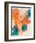 Sunset Moon 01-Ishita Banerjee-Framed Art Print