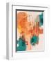 Sunset Moon 01-Ishita Banerjee-Framed Art Print