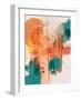 Sunset Moon 01-Ishita Banerjee-Framed Art Print