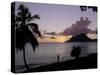 Sunset, Morne Larcher, Baie De La Chery (Chery Bay), Martinique-Guy Thouvenin-Stretched Canvas