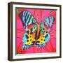 Sunset Moth, 2014-Jane Tattersfield-Framed Giclee Print