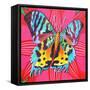 Sunset Moth, 2014-Jane Tattersfield-Framed Stretched Canvas