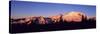 Sunset Mount Rainier Seattle Wa-null-Stretched Canvas