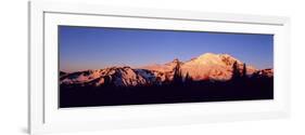 Sunset Mount Rainier Seattle Wa-null-Framed Photographic Print