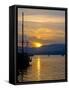 Sunset, Nafplio, Peloponnese, Greece, Europe-null-Framed Stretched Canvas