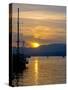 Sunset, Nafplio, Peloponnese, Greece, Europe-null-Stretched Canvas