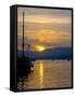 Sunset, Nafplio, Peloponnese, Greece, Europe-null-Framed Stretched Canvas