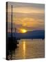 Sunset, Nafplio, Peloponnese, Greece, Europe-null-Stretched Canvas