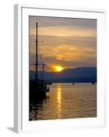 Sunset, Nafplio, Peloponnese, Greece, Europe-null-Framed Photographic Print
