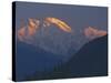 Sunset, Nanga Parbat Mountain, Karakoram (Karakorum) Mountains, Pakistan-S Friberg-Stretched Canvas