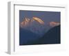 Sunset, Nanga Parbat Mountain, Karakoram (Karakorum) Mountains, Pakistan-S Friberg-Framed Photographic Print