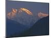 Sunset, Nanga Parbat Mountain, Karakoram (Karakorum) Mountains, Pakistan-S Friberg-Mounted Photographic Print