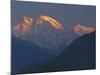 Sunset, Nanga Parbat Mountain, Karakoram (Karakorum) Mountains, Pakistan-S Friberg-Mounted Photographic Print