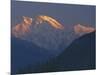 Sunset, Nanga Parbat Mountain, Karakoram (Karakorum) Mountains, Pakistan-S Friberg-Mounted Photographic Print