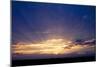 Sunset Near Burley, Idaho, USA-David R. Frazier-Mounted Photographic Print