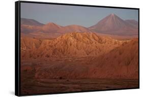 Sunset Near Catarpe, Atacama-Mallorie Ostrowitz-Framed Stretched Canvas