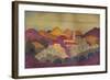 'Sunset near Colliure', c20th century-Derwent Lees-Framed Giclee Print