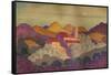 'Sunset near Colliure', c20th century-Derwent Lees-Framed Stretched Canvas