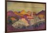 'Sunset near Colliure', c20th century-Derwent Lees-Framed Giclee Print