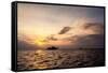 Sunset Near Phi Phi Islands In Thailand-Lindsay Daniels-Framed Stretched Canvas