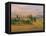 Sunset Near San Quirico D'Orcia, Val D'Orcia, Siena Province, Tuscany, Italy, Europe-Sergio Pitamitz-Framed Stretched Canvas