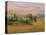 Sunset Near San Quirico D'Orcia, Val D'Orcia, Siena Province, Tuscany, Italy, Europe-Sergio Pitamitz-Stretched Canvas