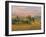 Sunset Near San Quirico D'Orcia, Val D'Orcia, Siena Province, Tuscany, Italy, Europe-Sergio Pitamitz-Framed Photographic Print