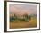 Sunset Near San Quirico D'Orcia, Val D'Orcia, Siena Province, Tuscany, Italy, Europe-Sergio Pitamitz-Framed Photographic Print