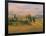 Sunset Near San Quirico D'Orcia, Val D'Orcia, Siena Province, Tuscany, Italy, Europe-Sergio Pitamitz-Framed Photographic Print