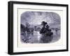 Sunset Near Sint Paul United States of America-null-Framed Giclee Print