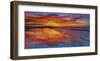 Sunset, North Island, New Zealand-Frank Krahmer-Framed Giclee Print