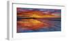 Sunset, North Island, New Zealand-Frank Krahmer-Framed Giclee Print