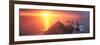 Sunset Nugget Point Lighthouse New Zealand-null-Framed Photographic Print