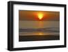 Sunset, ocean, Heceta Beach, Oregon Coast, Oregon, USA.-Michel Hersen-Framed Photographic Print