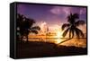 Sunset of Dreams - Florida - USA-Philippe Hugonnard-Framed Stretched Canvas